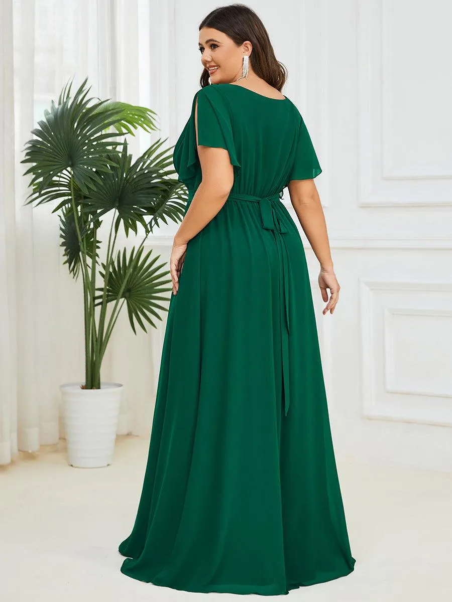 MEILLEURS CHOIX Robe vert foncé