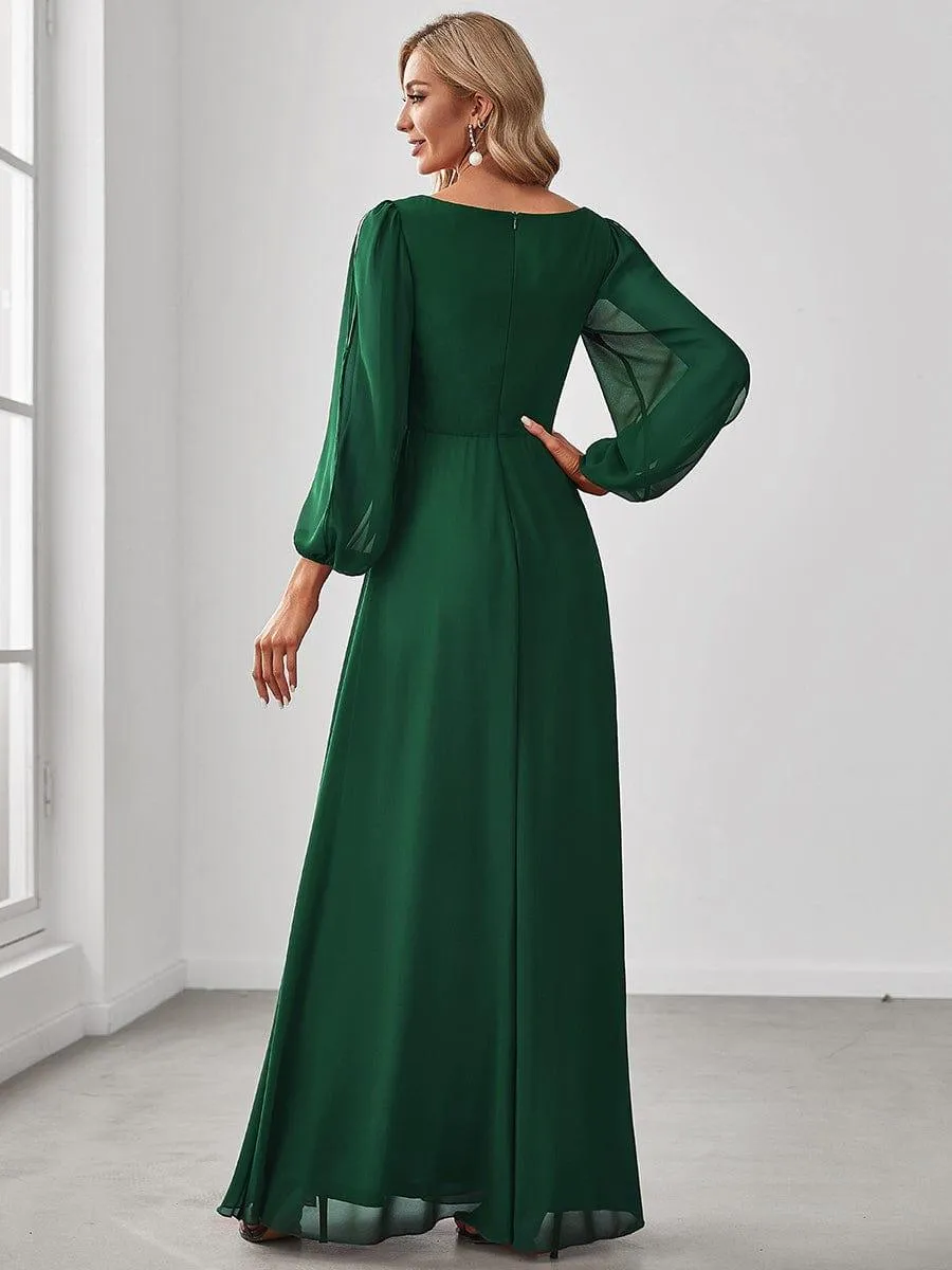 MEILLEURS CHOIX Robe vert foncé