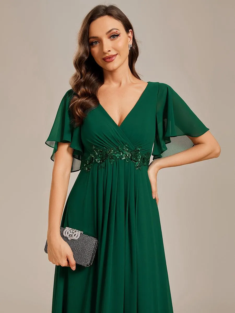 MEILLEURS CHOIX Robe vert foncé