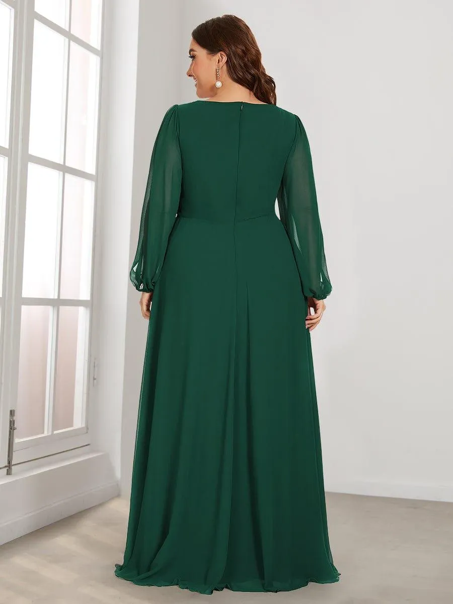 MEILLEURS CHOIX Robe vert foncé