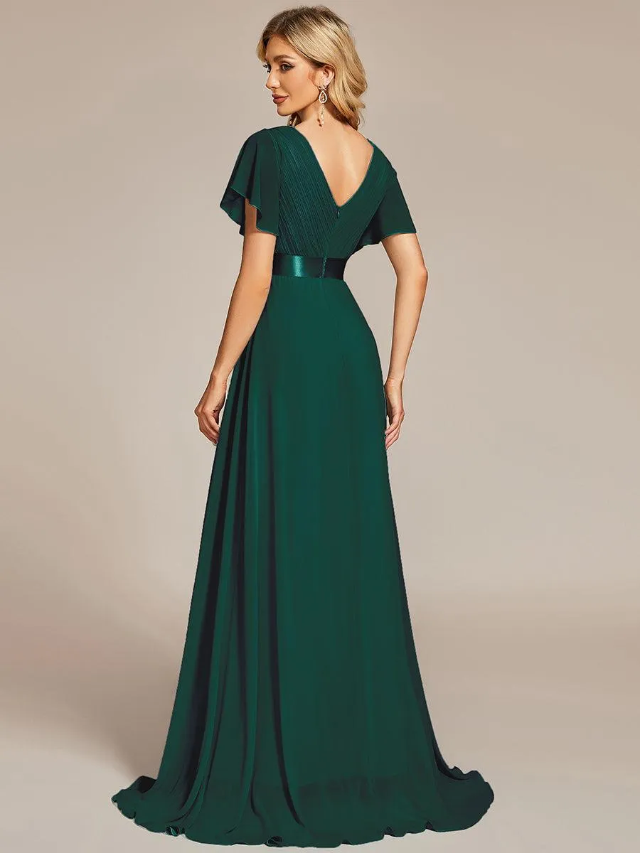 MEILLEURS CHOIX Robe vert foncé