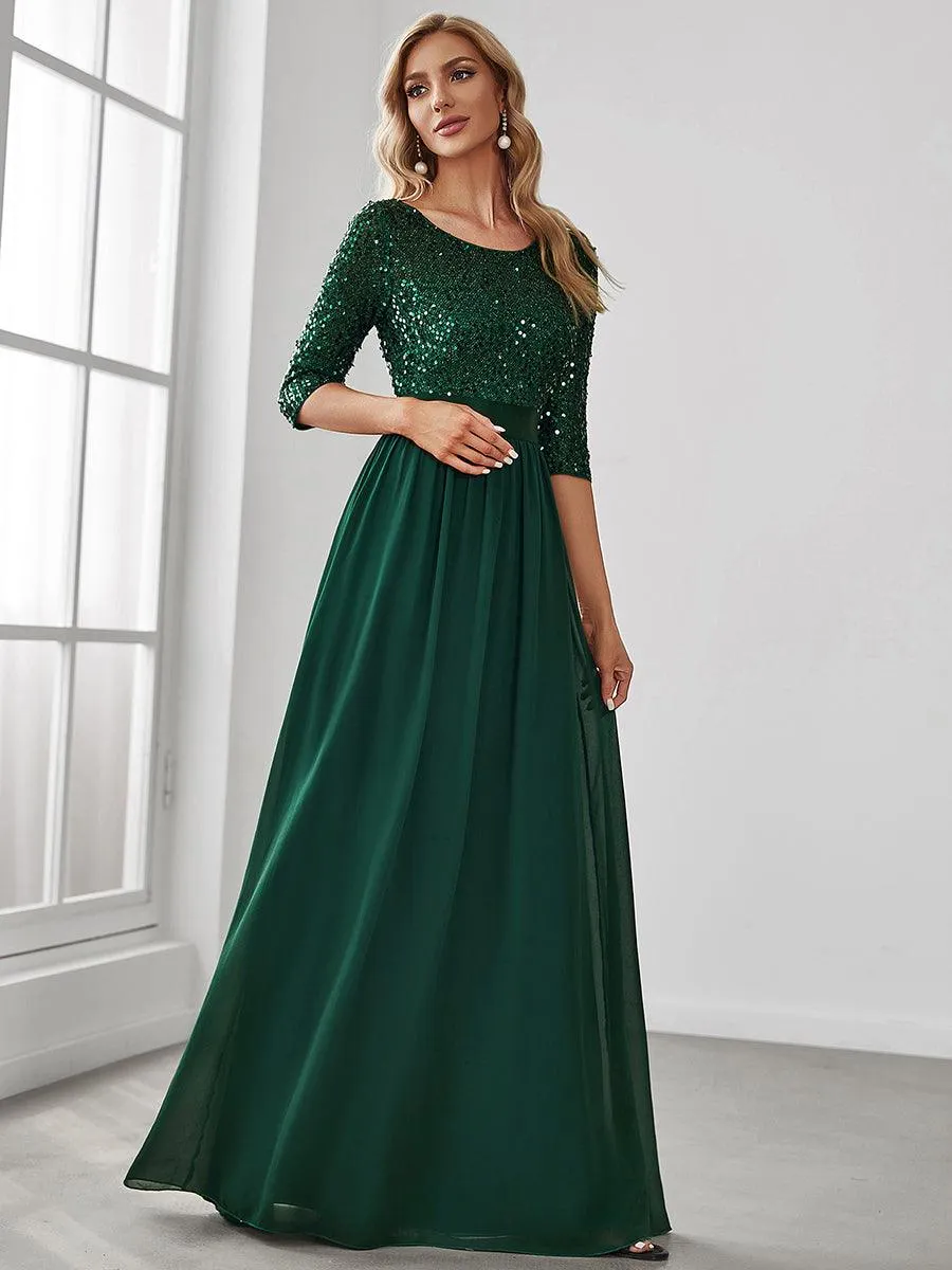 MEILLEURS CHOIX Robe vert foncé