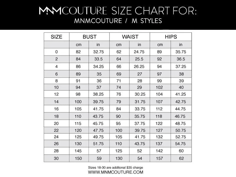 MNM Couture N0566 Dress