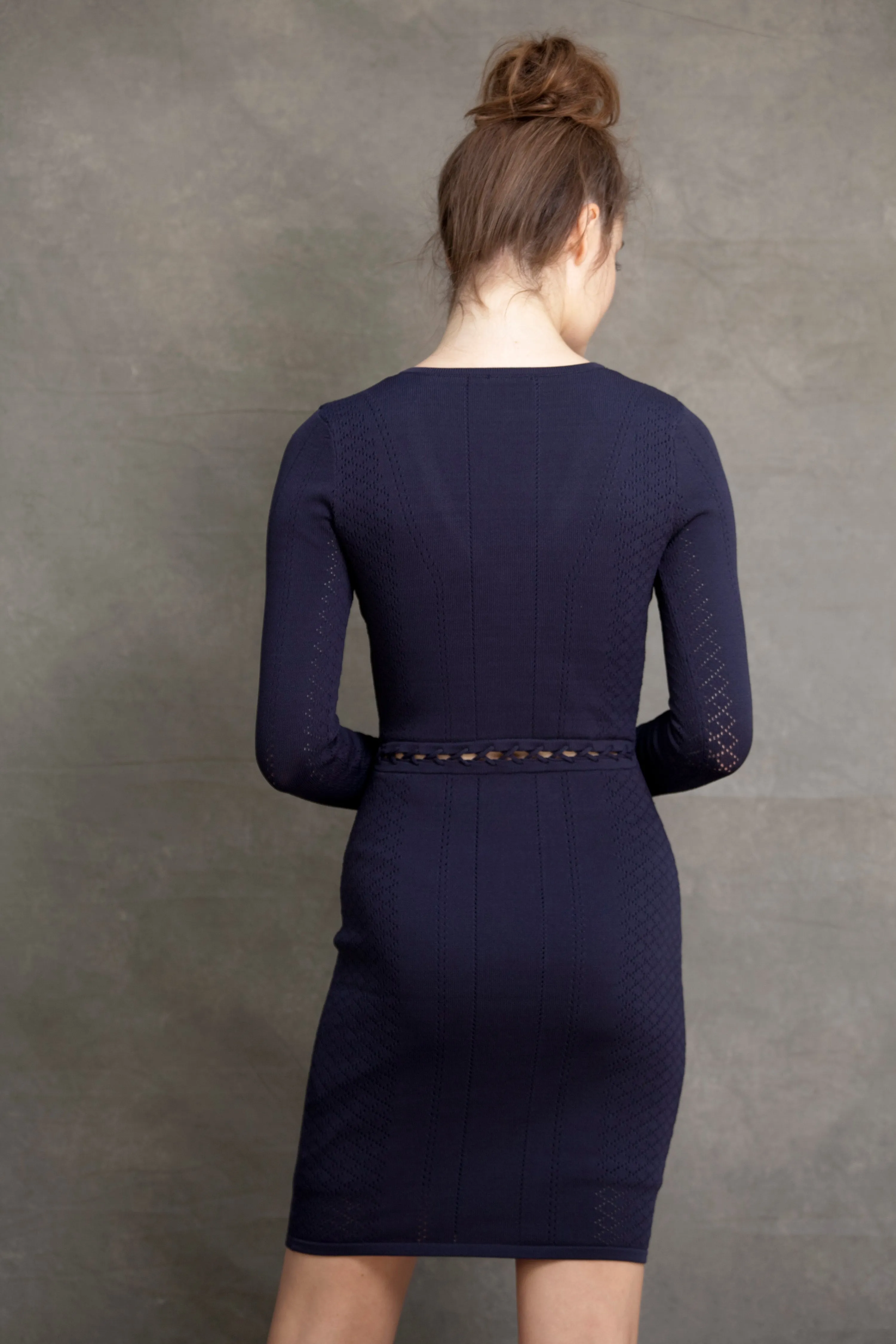 Natasha V Neck Bell sleeve dress