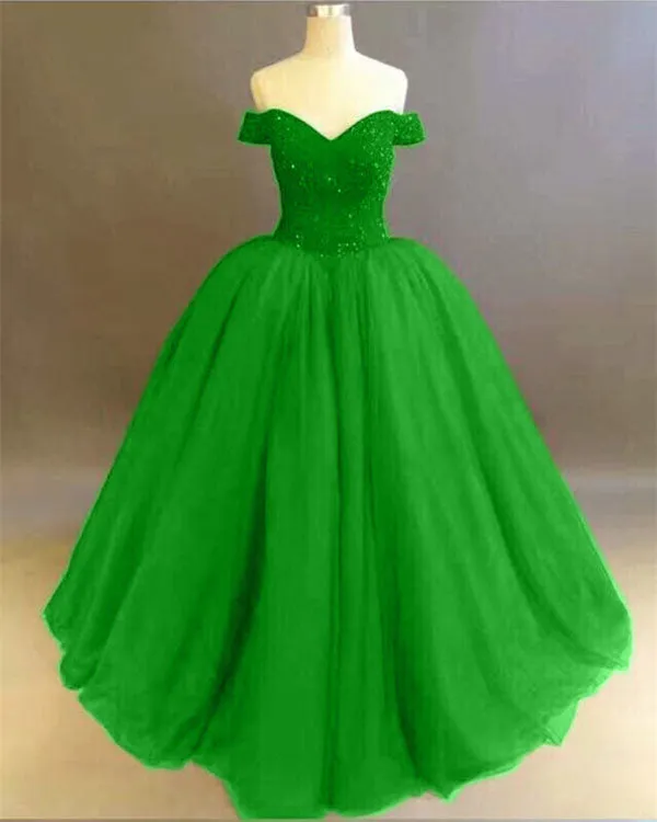 Off The Shoulder Dark Red Quinceanera Dresses with Rhinestones Beaded Elegant Puffy Ball Gowns Sweet 15 Dress Vestido
