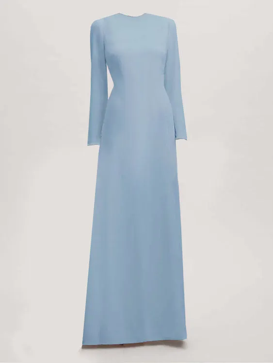 Peninsula Long Sleeves Gown - All Colors