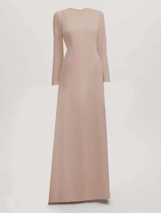 Peninsula Long Sleeves Gown - All Colors