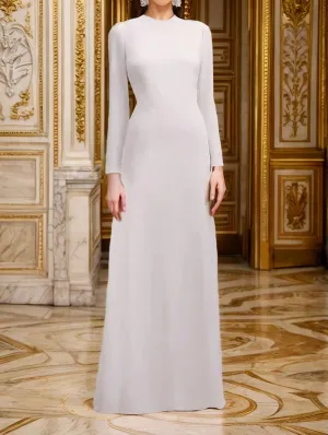 Peninsula Long Sleeves Gown - All Colors