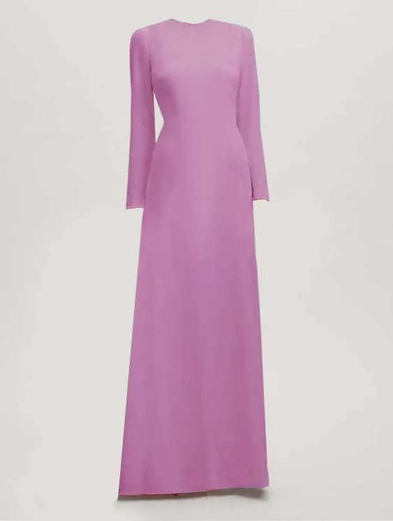 Peninsula Long Sleeves Gown - All Colors