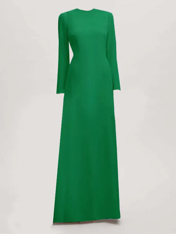 Peninsula Long Sleeves Gown - All Colors