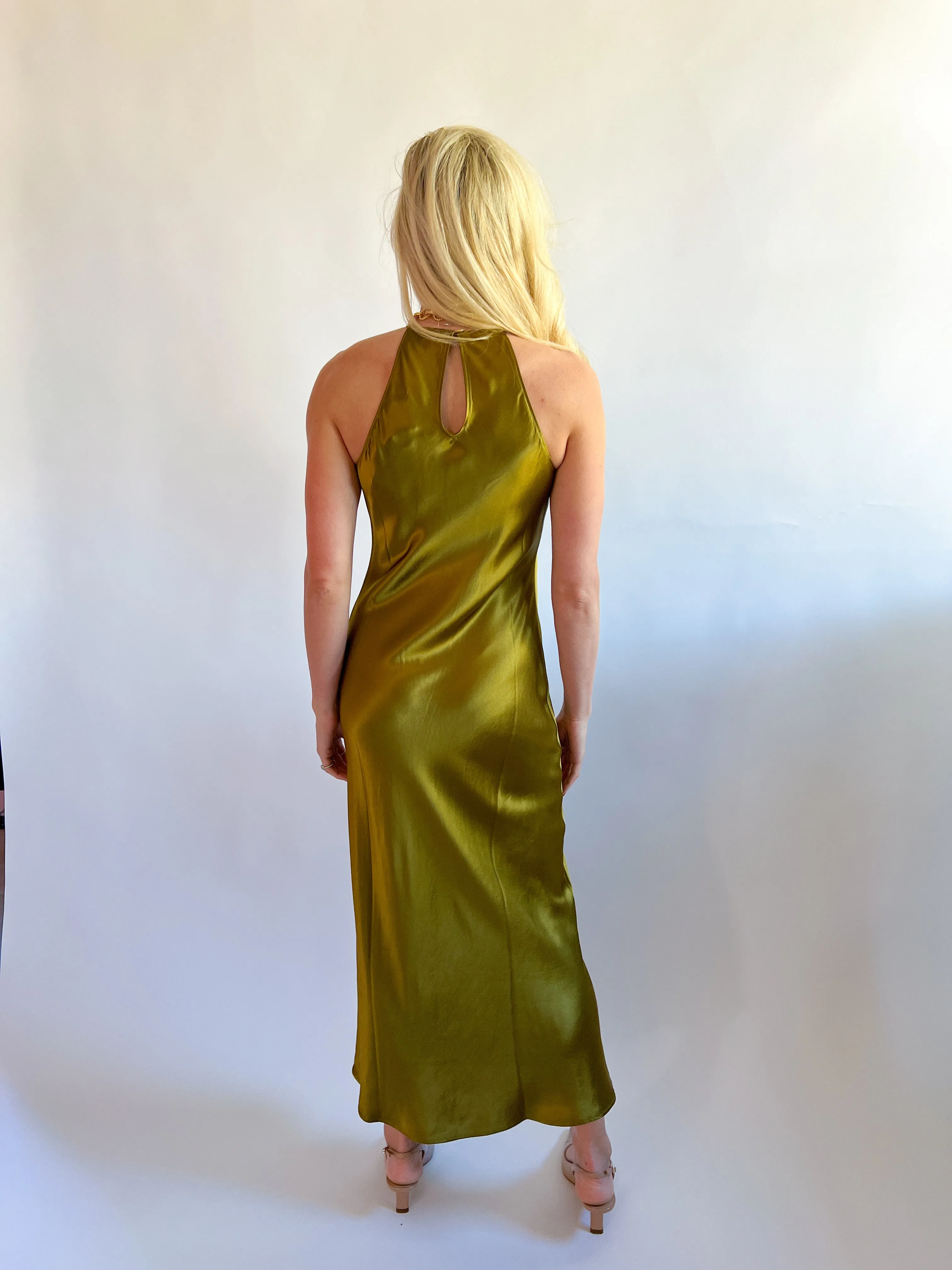 Pia Silk Midi Dress