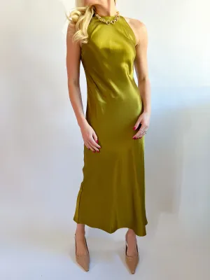 Pia Silk Midi Dress