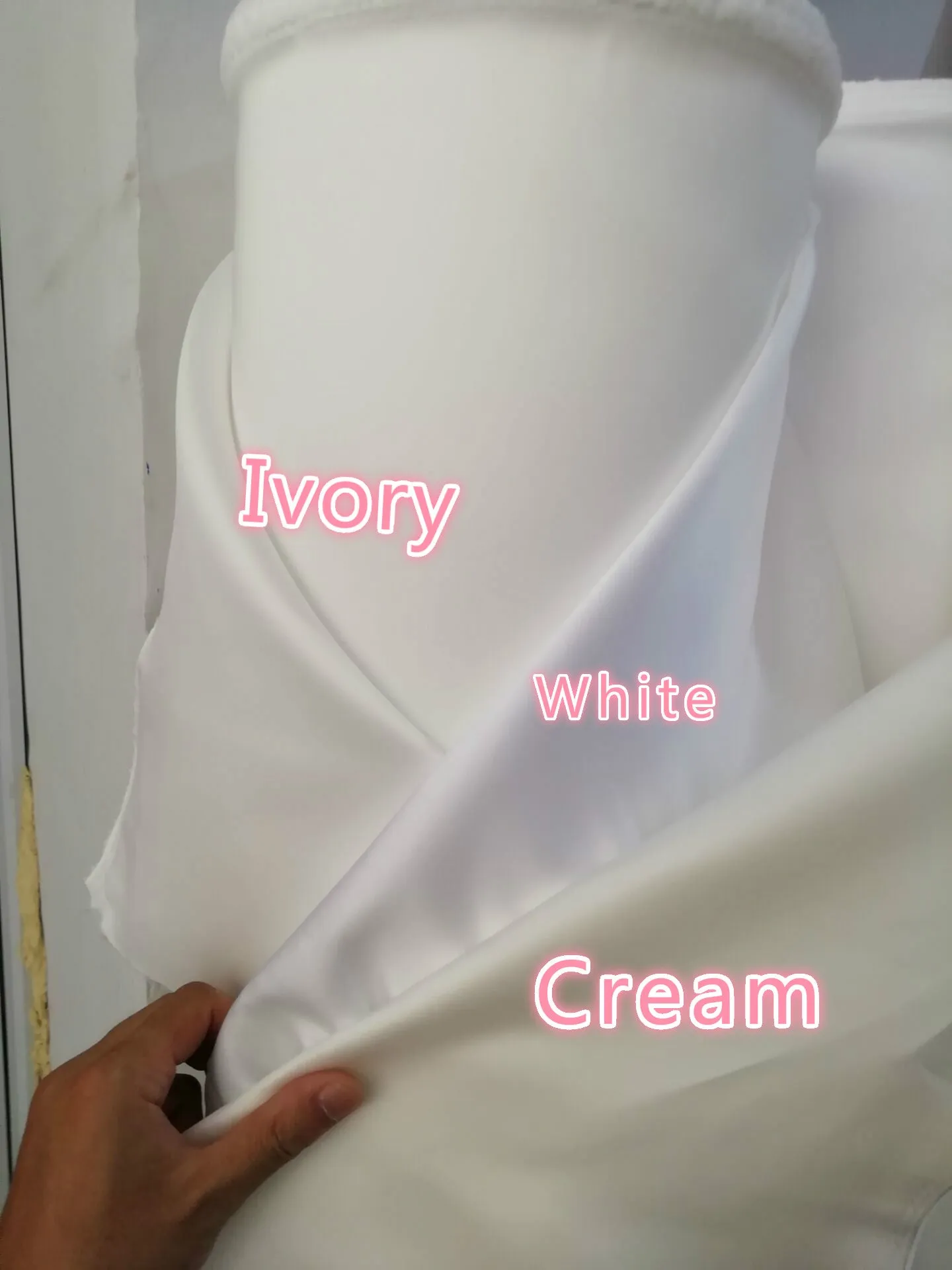 Plunging V-neck Simple Bridal Dress with Sleeves