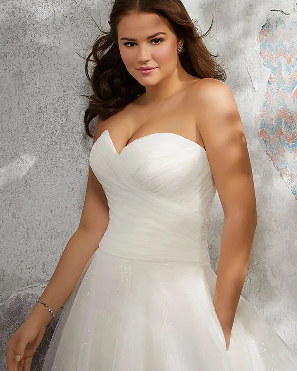 Princess Wedding Dresses Off The Shoulder Sparkly 2018 Sexy Bridal Wedding Gowns Detachable Cap Sleeve