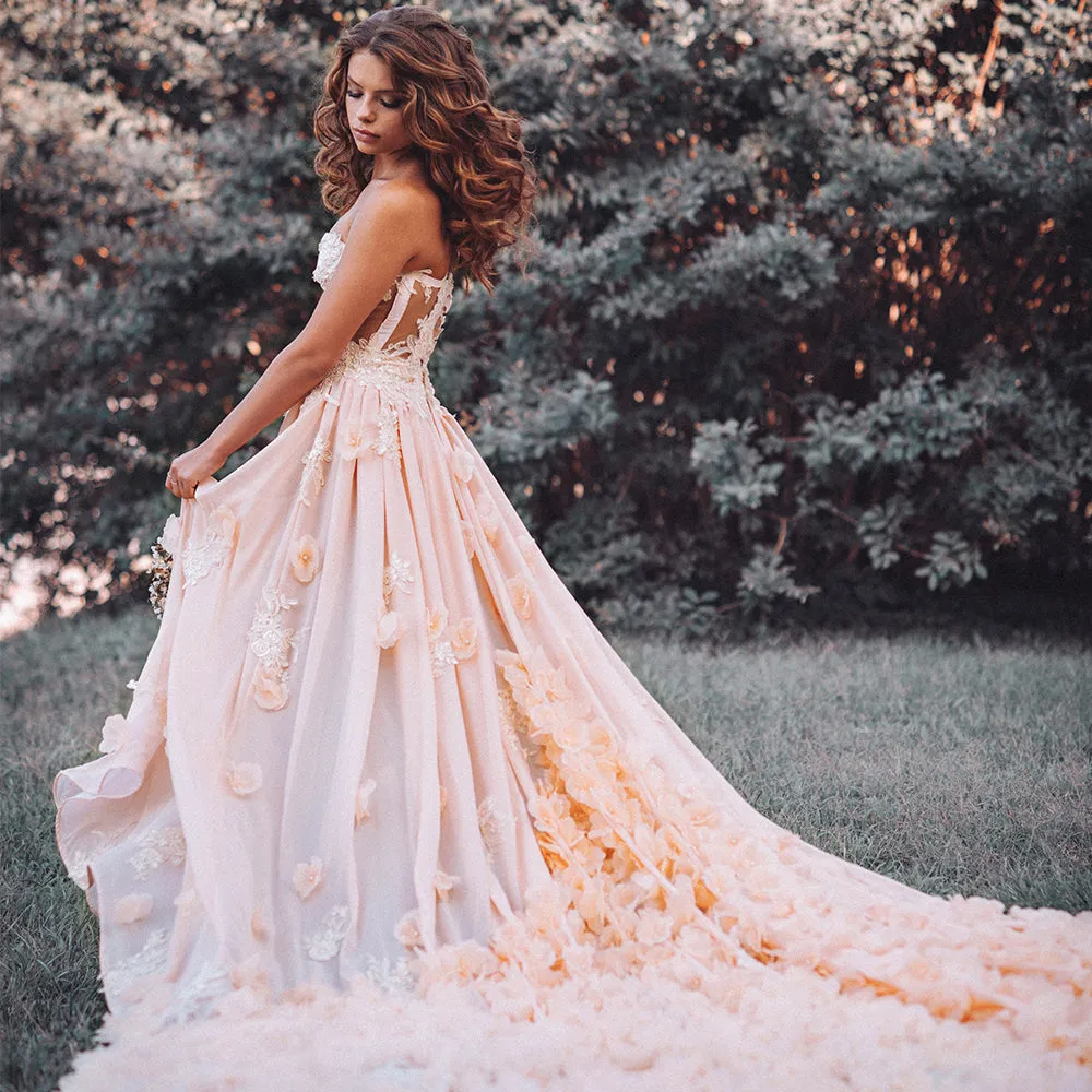 Rose Petal Gown