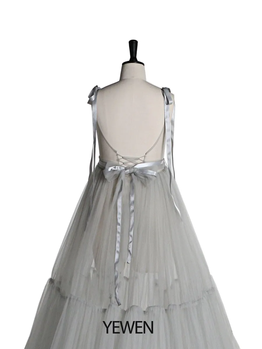See Through Sexy Maternity Gowns Spaghetti Sleeve Front Slit Big Skirt Maternity Dress for Photoshoot /Baby Shower