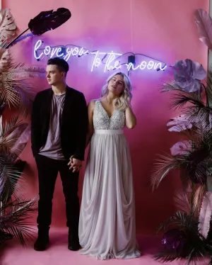 Sexy Dirty Pink Prom Dresses with V-Neckline Chiffon A-line Sexy Long Prom Party Gowns