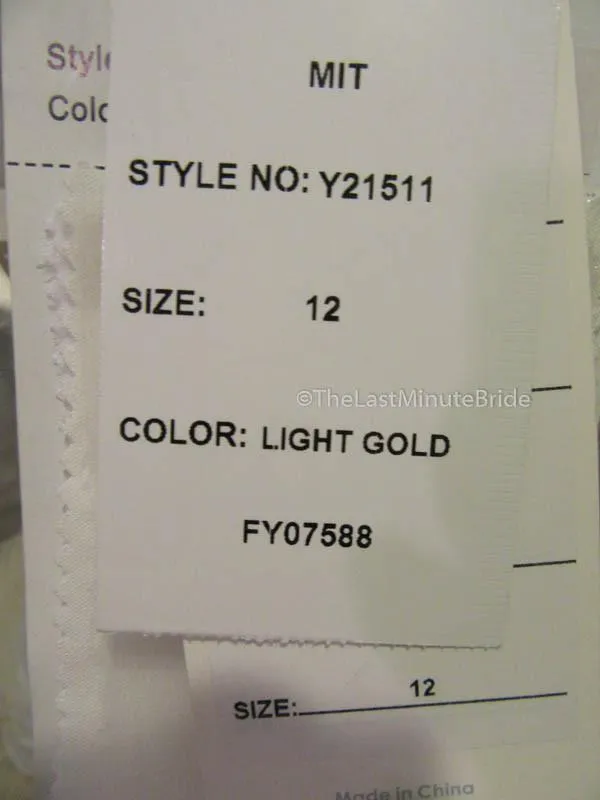Sophia Tolli Cameron Y21511