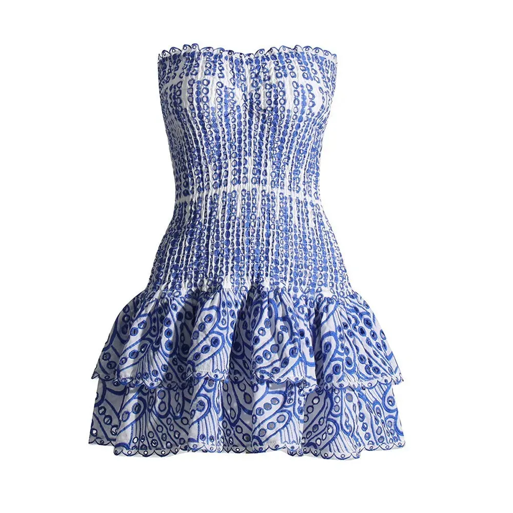 Strapless High Waist  Slimming Dress