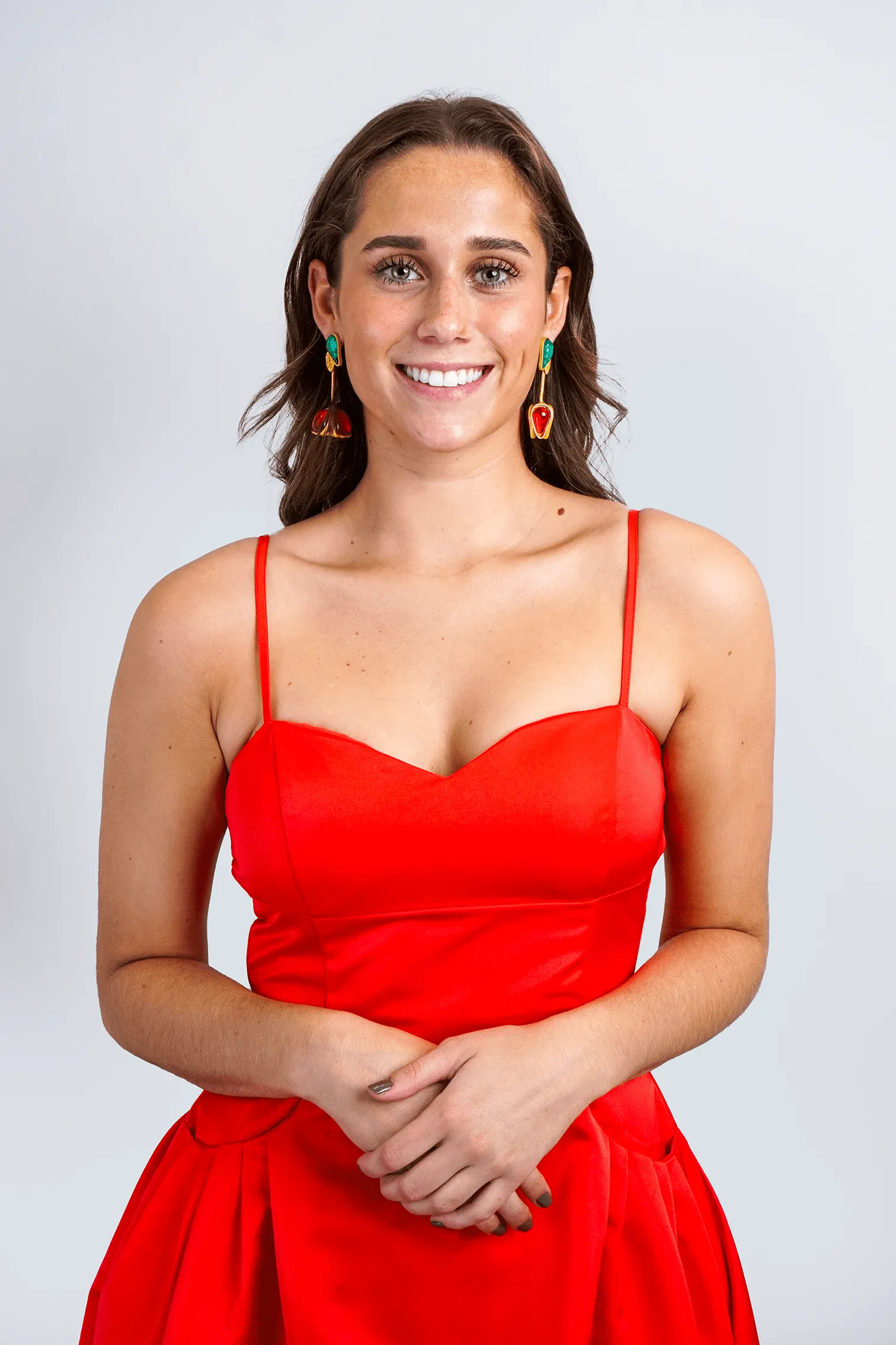 Sweetheart Corset Red Midi Dress