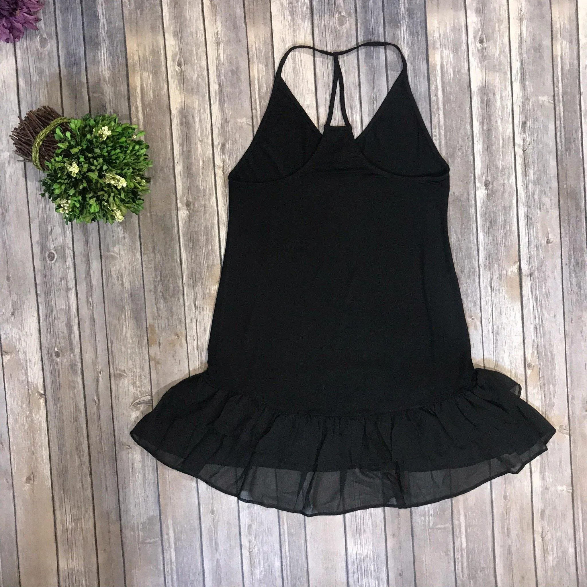 Taupe High Low Chiffon Dress Extender