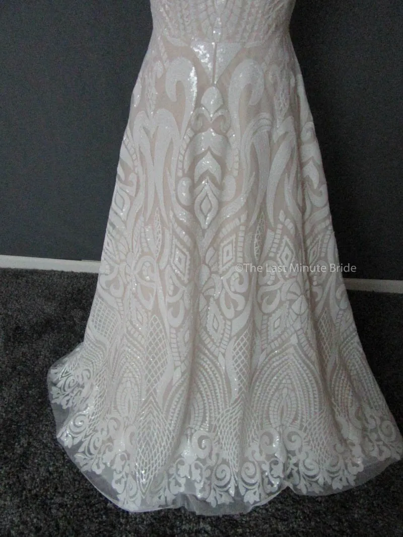 The Last Minute Bride Style Samantha Rose size 10