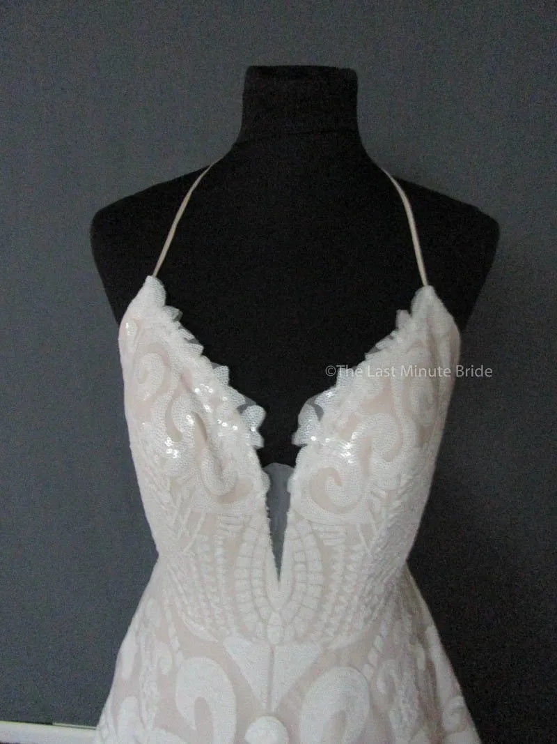 The Last Minute Bride Style Samantha Rose size 10