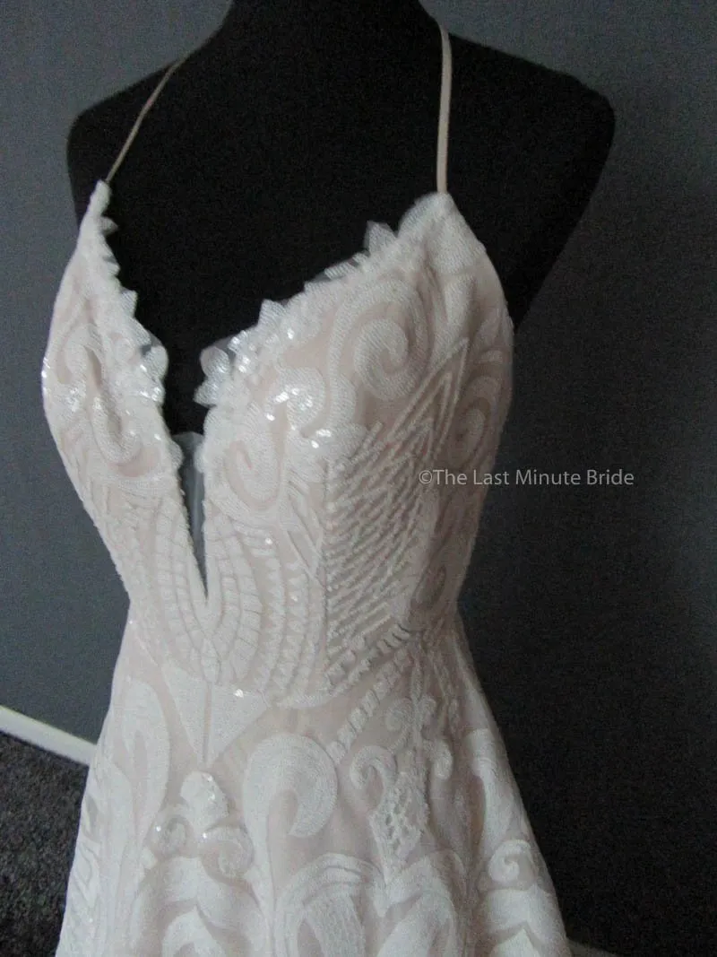The Last Minute Bride Style Samantha Rose size 10