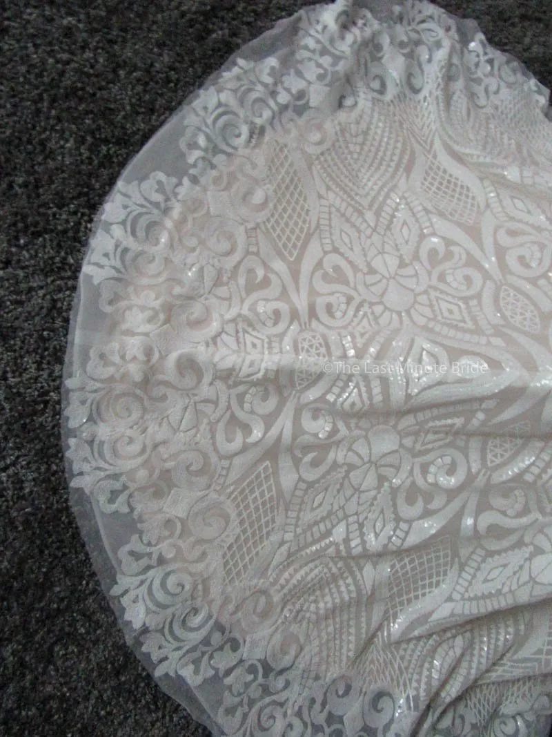 The Last Minute Bride Style Samantha Rose size 10