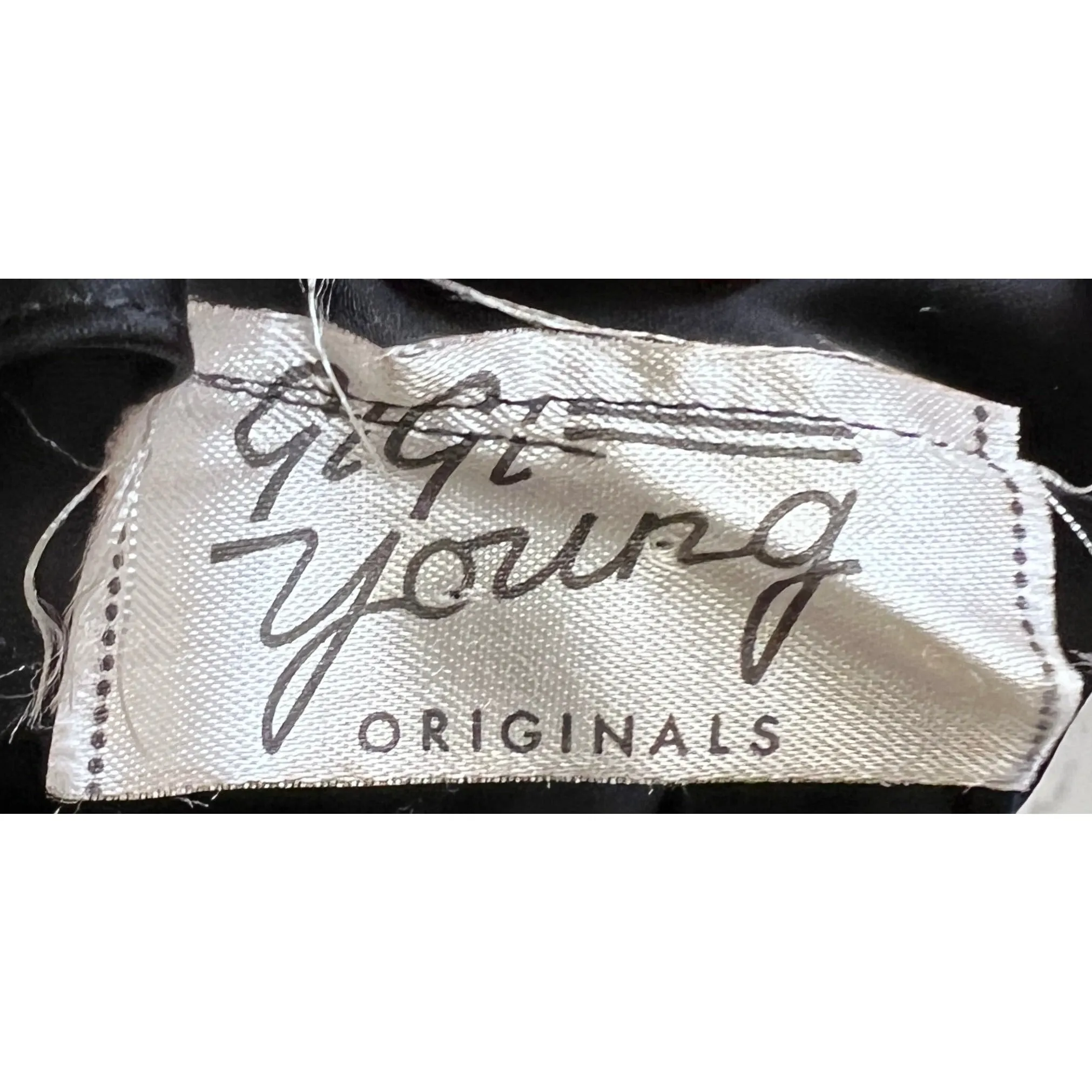 VTG GiGi Young Wiggle Dress LBD 1950s MCM Black Rayon Satin Small Cocktail Evening