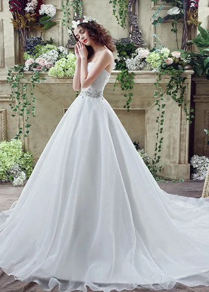 Wedding Dresses With Beads & Rhinestones