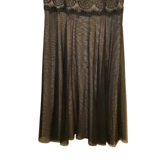 Women’s Alexia Admor black cocktail dress w lace bodice sz XL